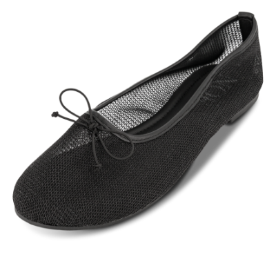 NOË Collection Mesh Ballerina Sort 2416101710