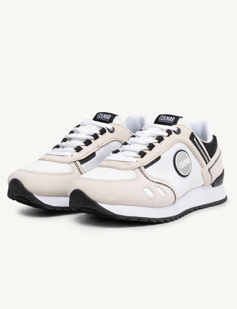 COLMAR BASKETS HOMME TRAVIS SPORT BOLD BLANC 163