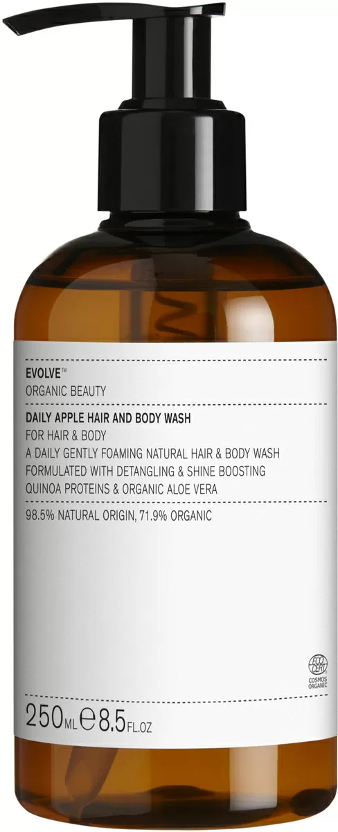 Evolve Daily Apple Hair And Body Wash - 250 ml.