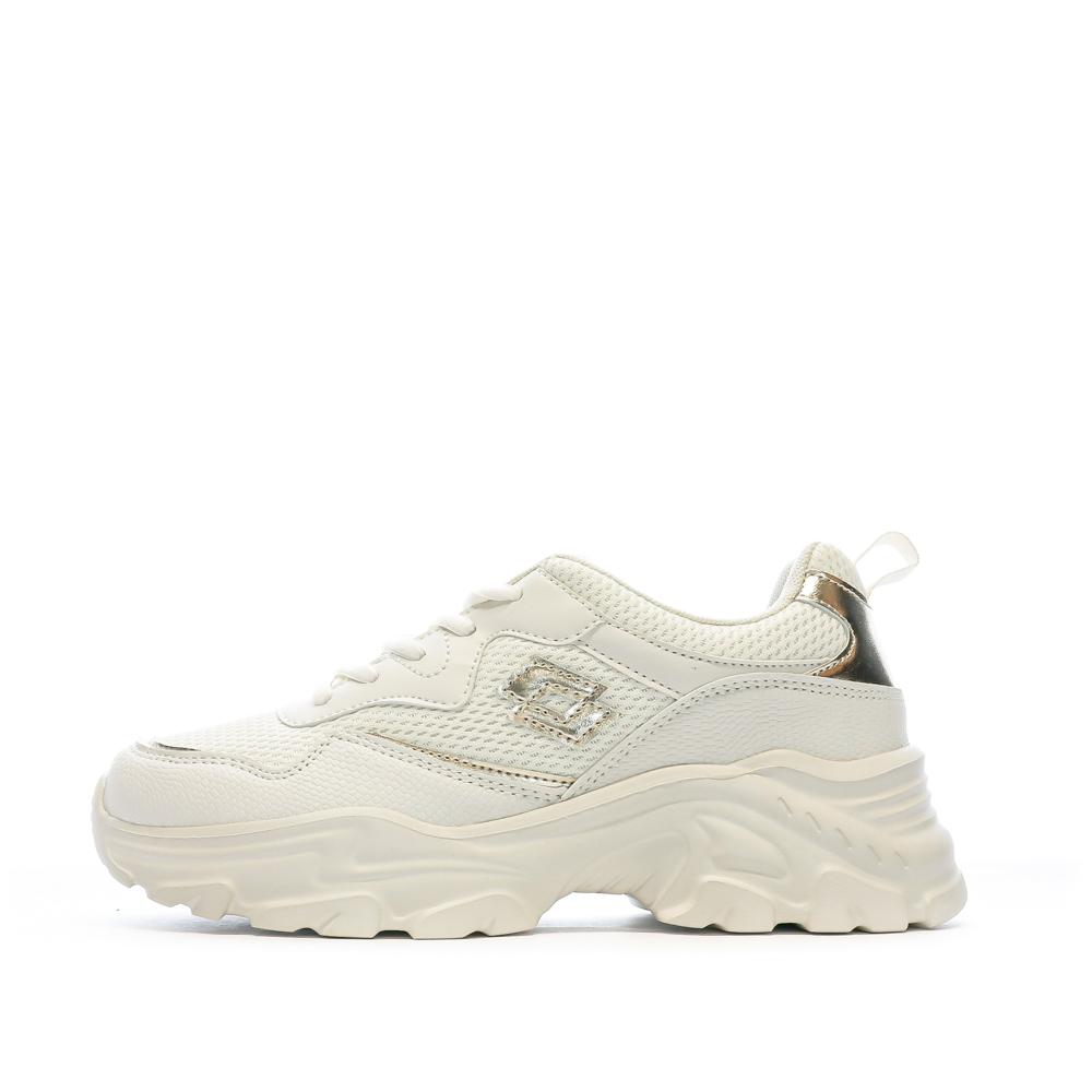 Lotto Baskets Beige Femme Lotto Twenty 7