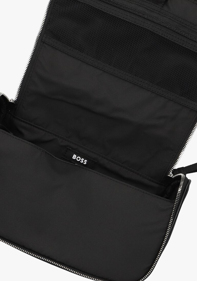 BOSS zwarte boss toilettas lennon washbag