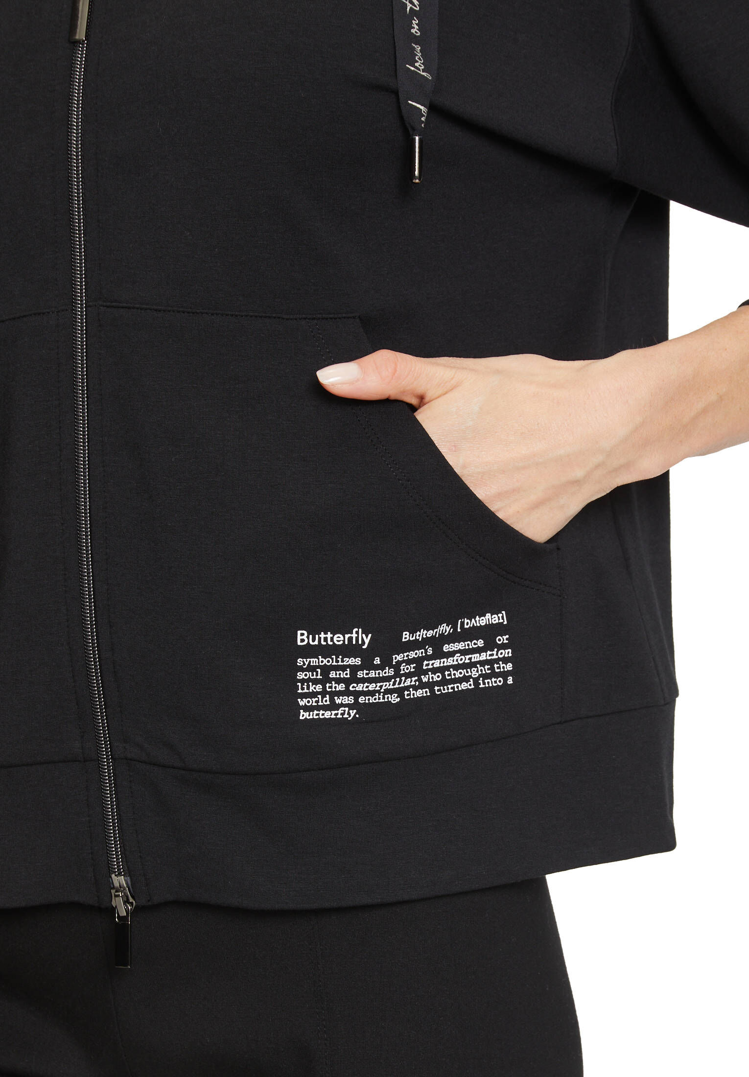 Betty Barclay| Damen Sweatjacke mit Kapuze