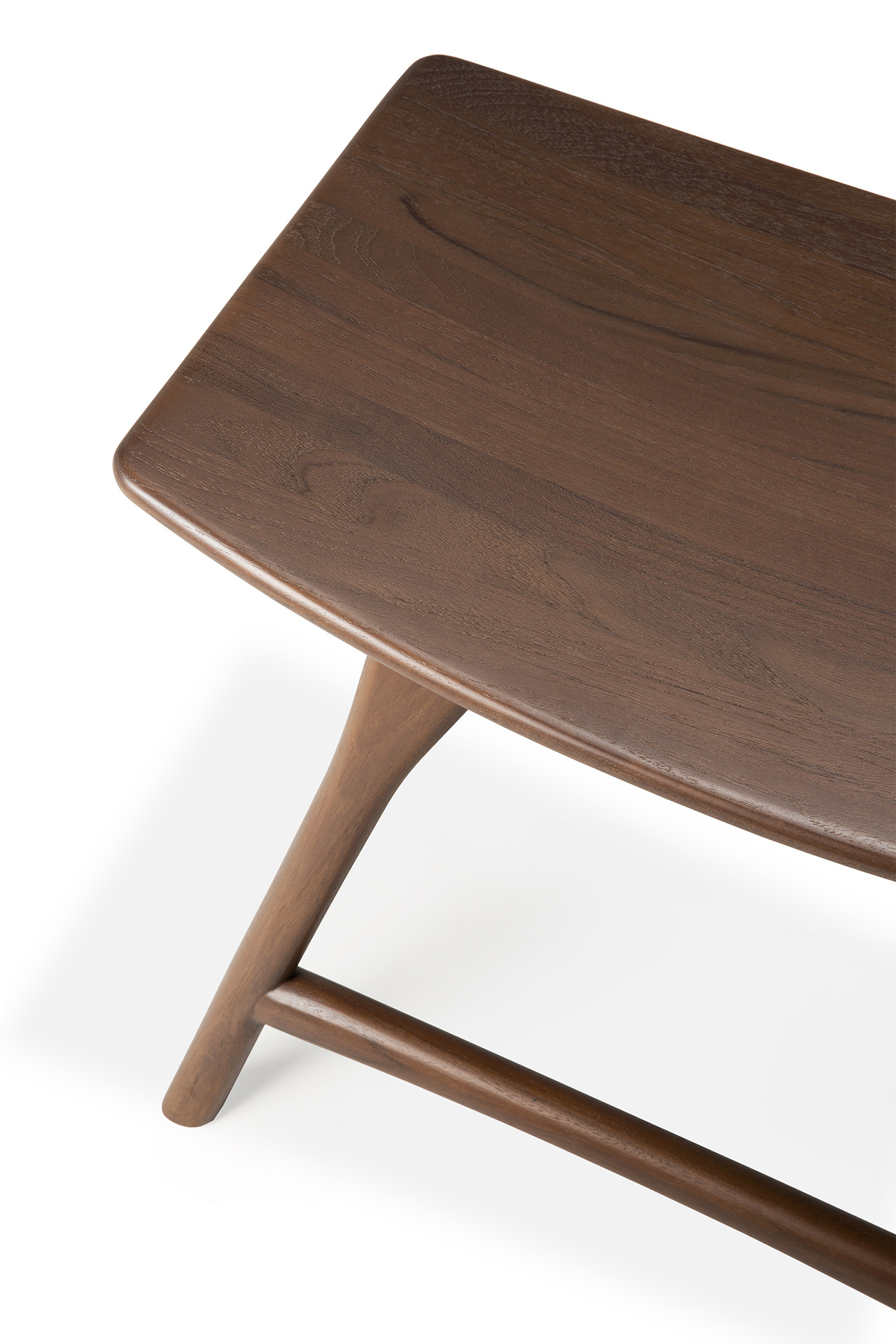 Osso kruk 45 - bruin teak - gelakt