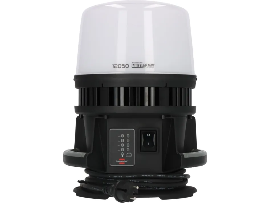 Brennenstuhl Professional Multi Battery 12050 MH - Arbejdslys - LED - 100 W - klasse E - 6500 K - grå, sort