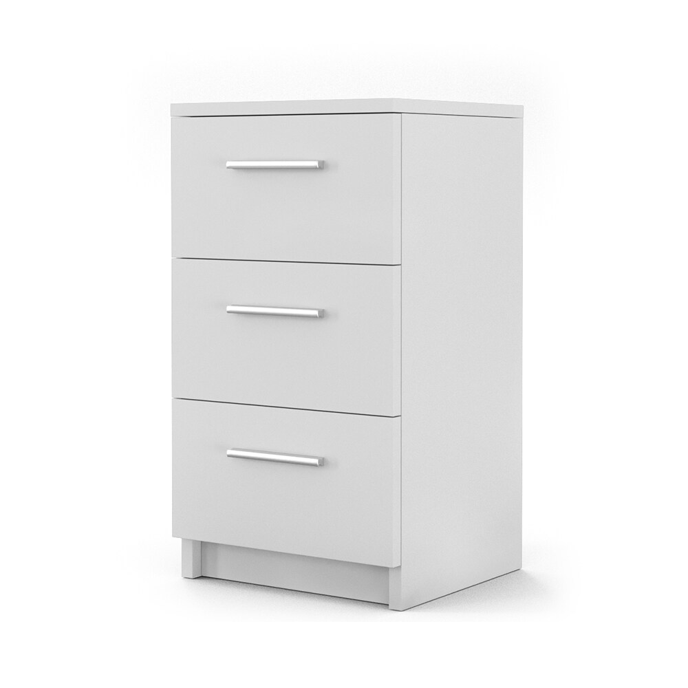 VICCO Nachtkommode Boxspringbett Nachtschrank Nachttisch Kommode Schrank weiß