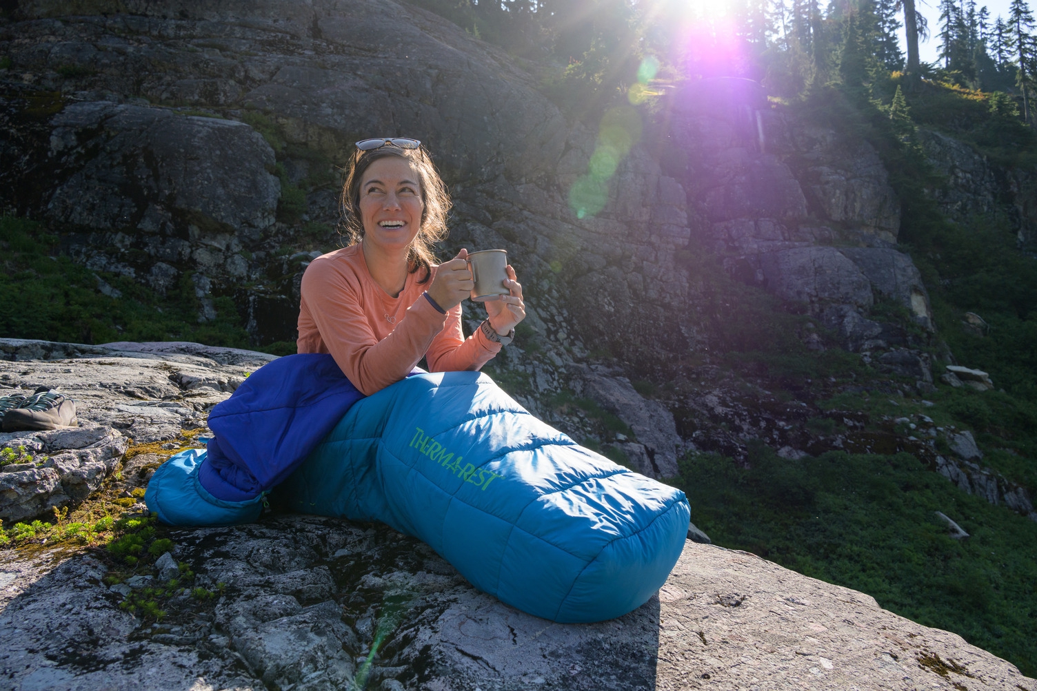 Therm-a-Rest Space Cowboy Schlafsack 7 °C Long