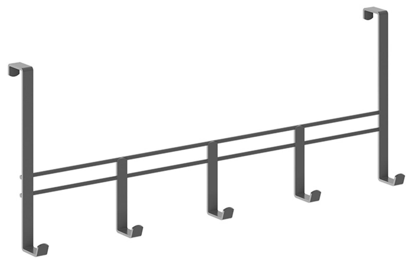 metaltex Türhängeleiste Hook Line 38x15,8x6 cm TouchTherm schwarz
