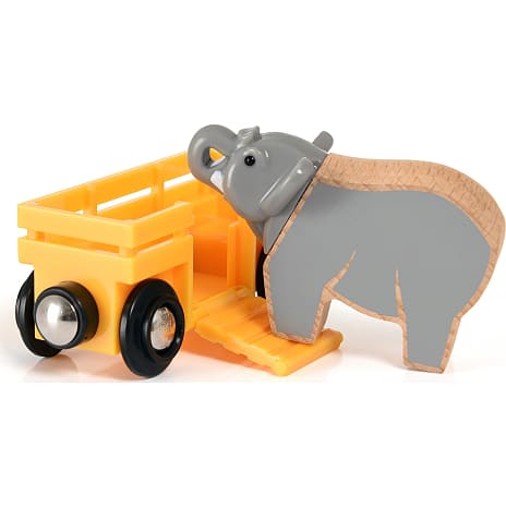 BRIO 33969 Elefant og vogn