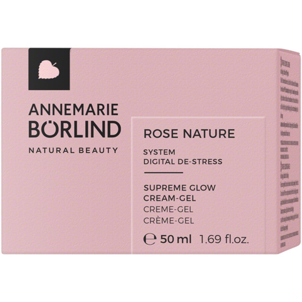 ANNEMARIE BÖRLIND Rose Nature Supreme Glow Cream-Gel