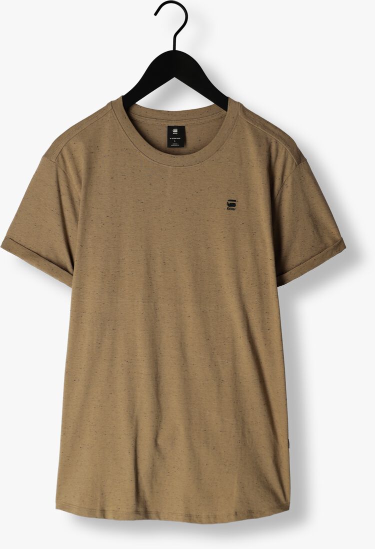 G-STAR RAW beige g-star raw t-shirt lash r t s/s