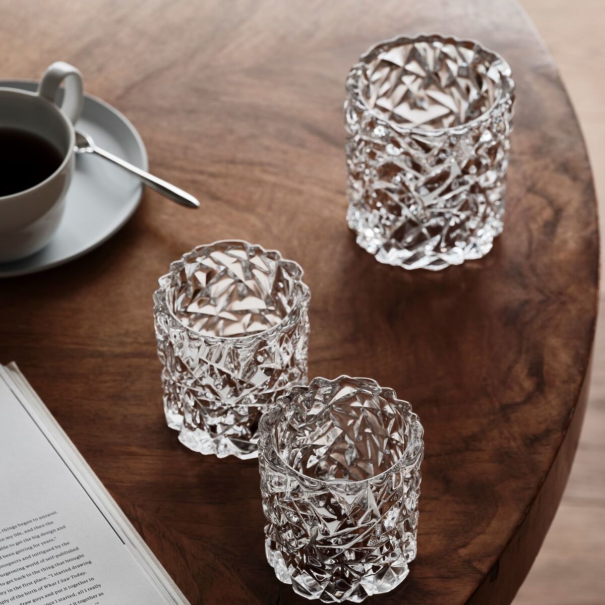Carat telysholder, 9 cm