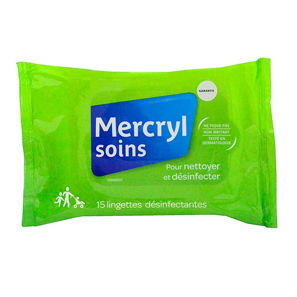 Soins 15 lingettes