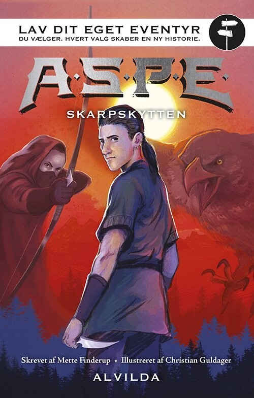 Skarpskytten - A.S.P.E.: 1 - Mette Finderup - Bog