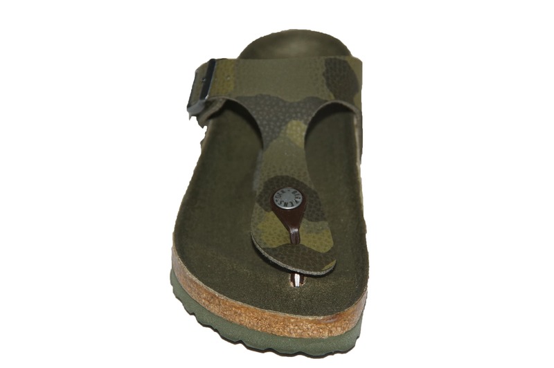 Birkenstock Gizeh Kids BS Desert Soil Camouflage Green