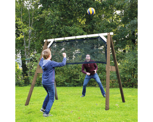 4-in-1 SportsFun axi hout bruin wit