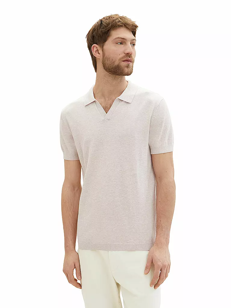 TOM TAILOR Poloshirt beige