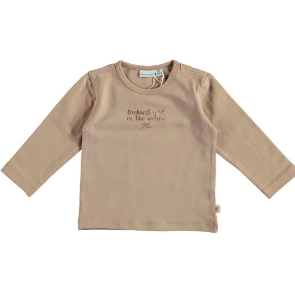 Babylook Luckiest T-Shirt - Maat 50 - Warm Taupe