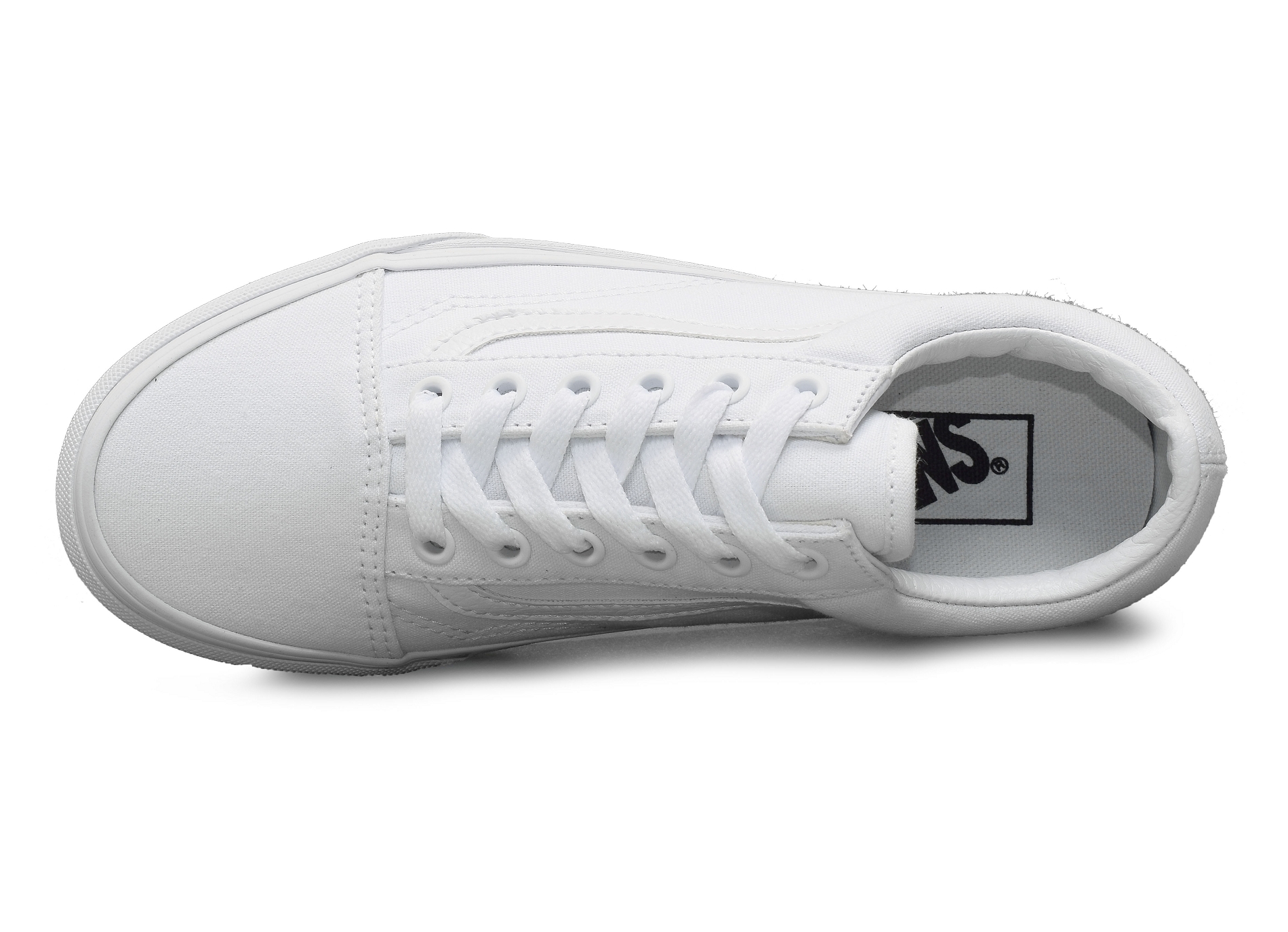 Ua old skool blanc