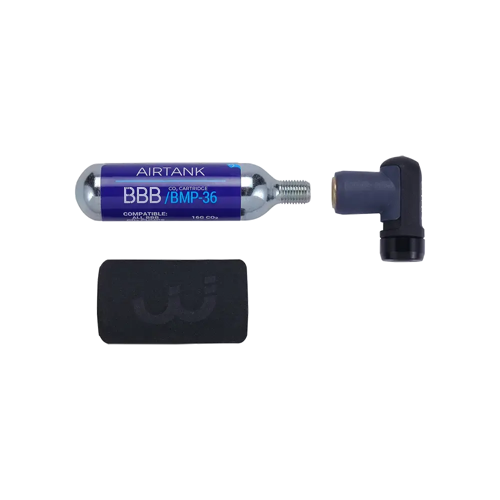 BBB Cycling AirPush BMP-111 CO2 Minipomp Zwart