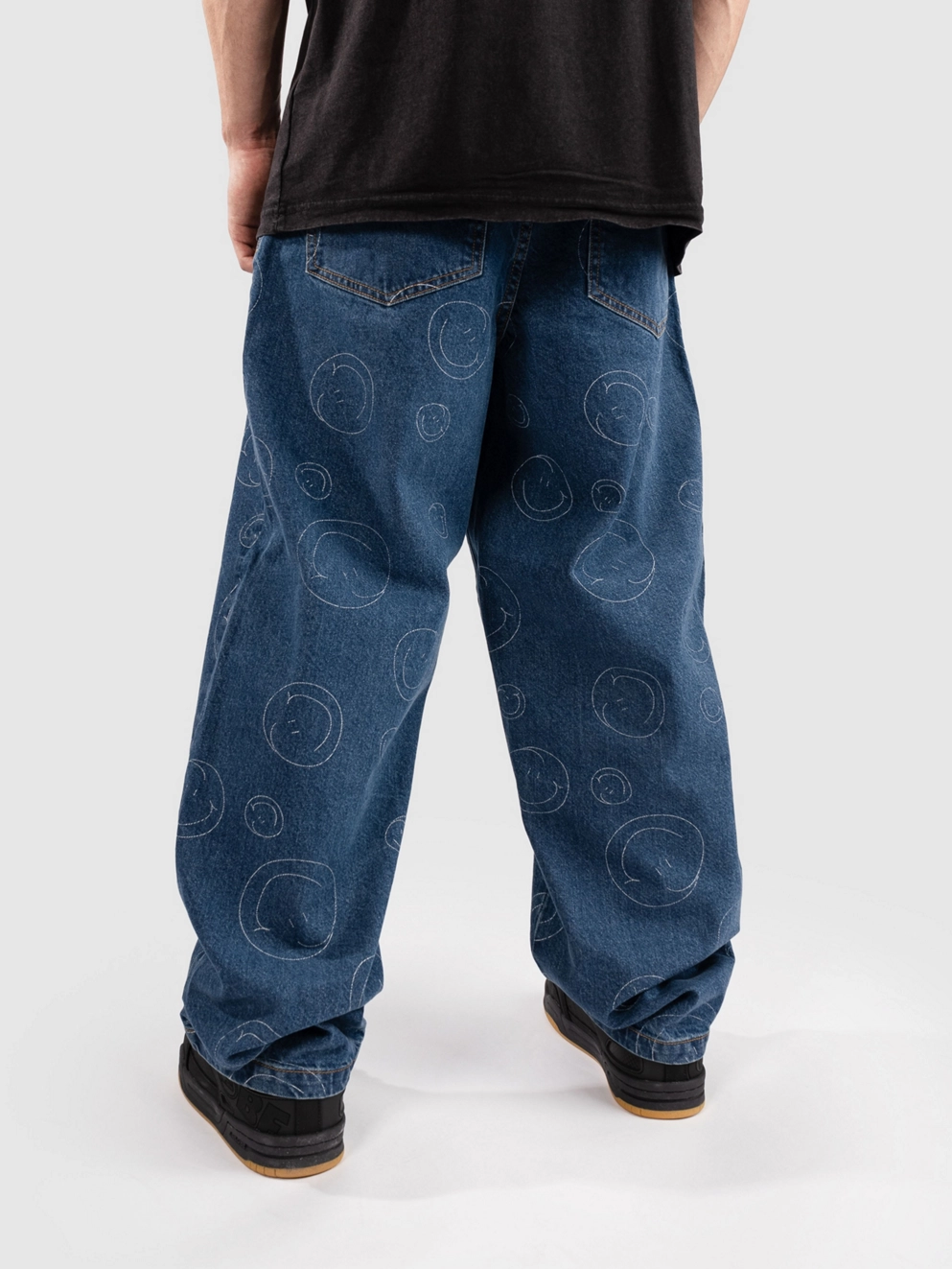 Blue Tomato Smiley Denim Jeans smiley denim