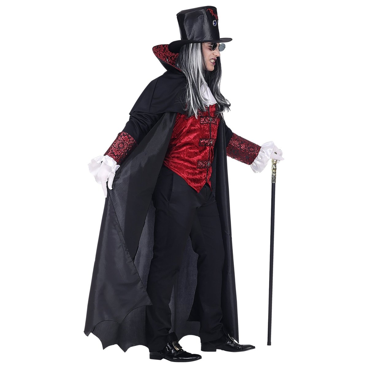 Halloween Kostuum Heren Vampier 4 delig