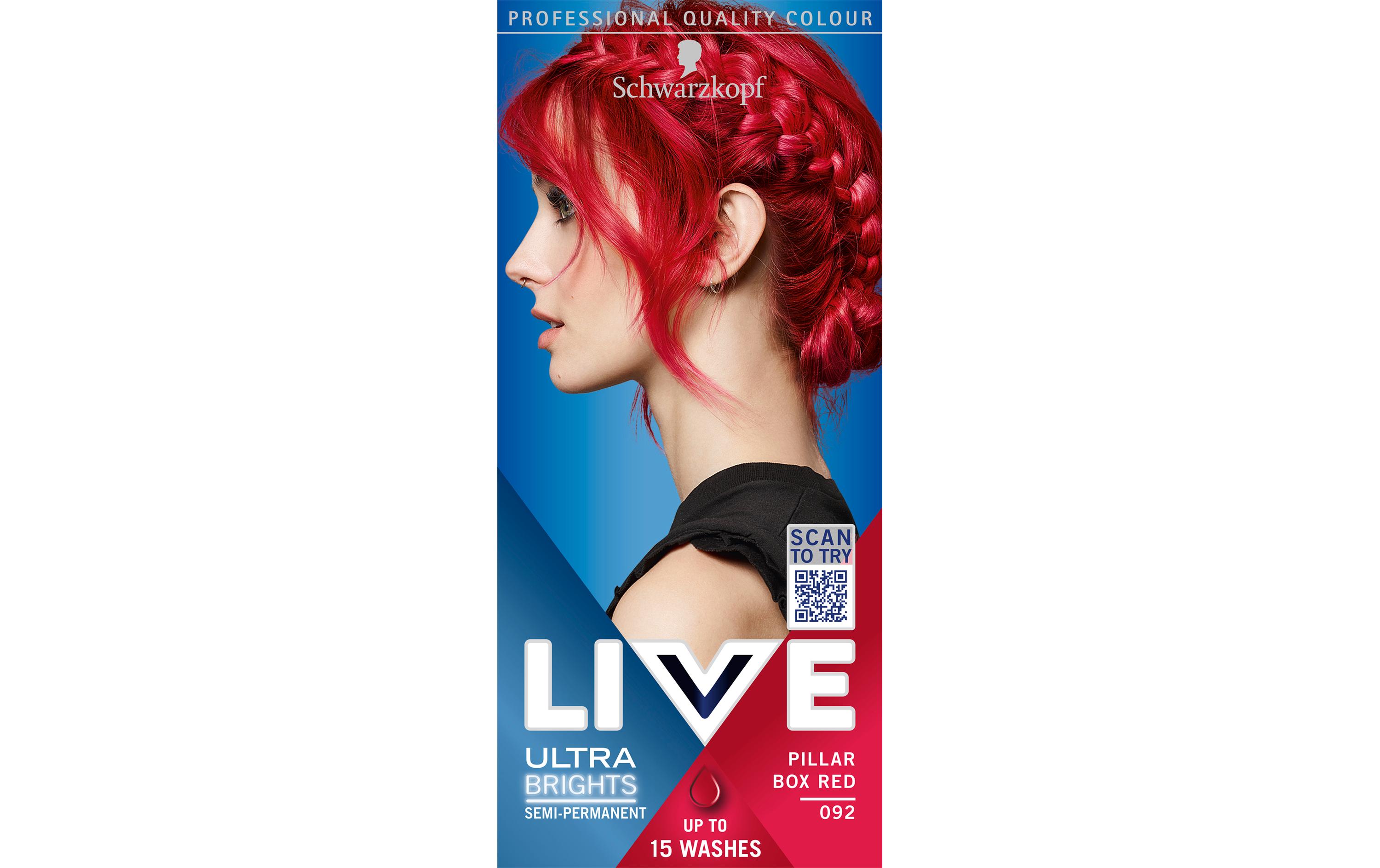 Haarcoloration Ultra Brights 092 Pilar Box RedIntensive oder Pastelle Haarfarbe je nach Wahl