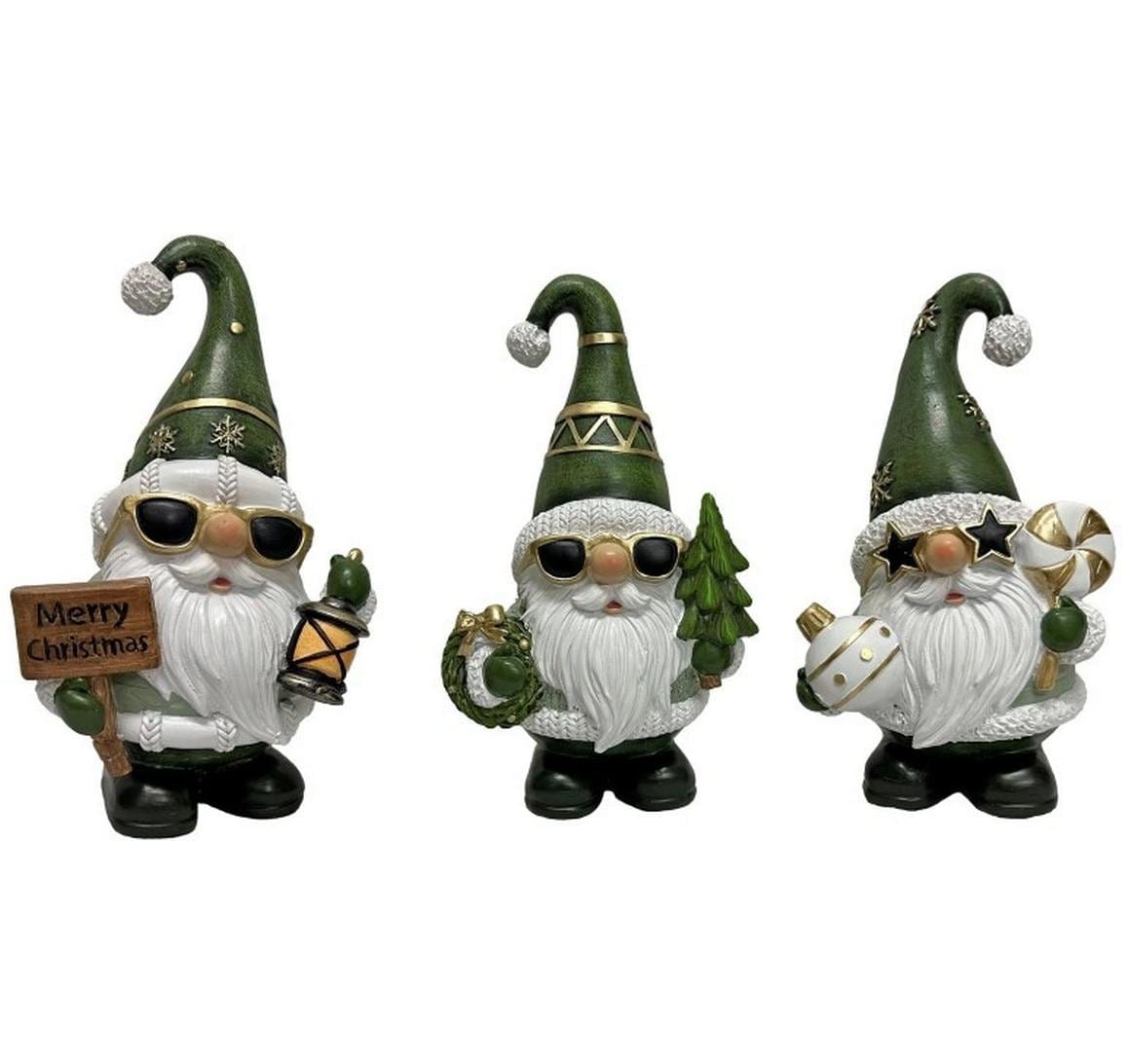 Weihnachtsfigur »Dameco Santa's 3-er Set«