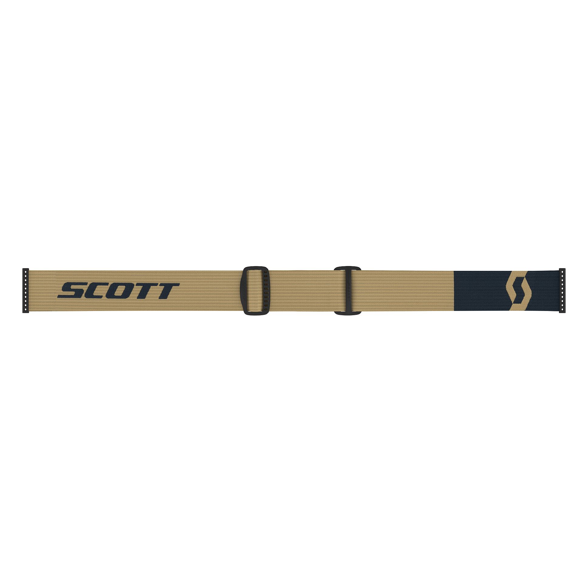 Scott Faze II LS dark blue/light grey/red chrome