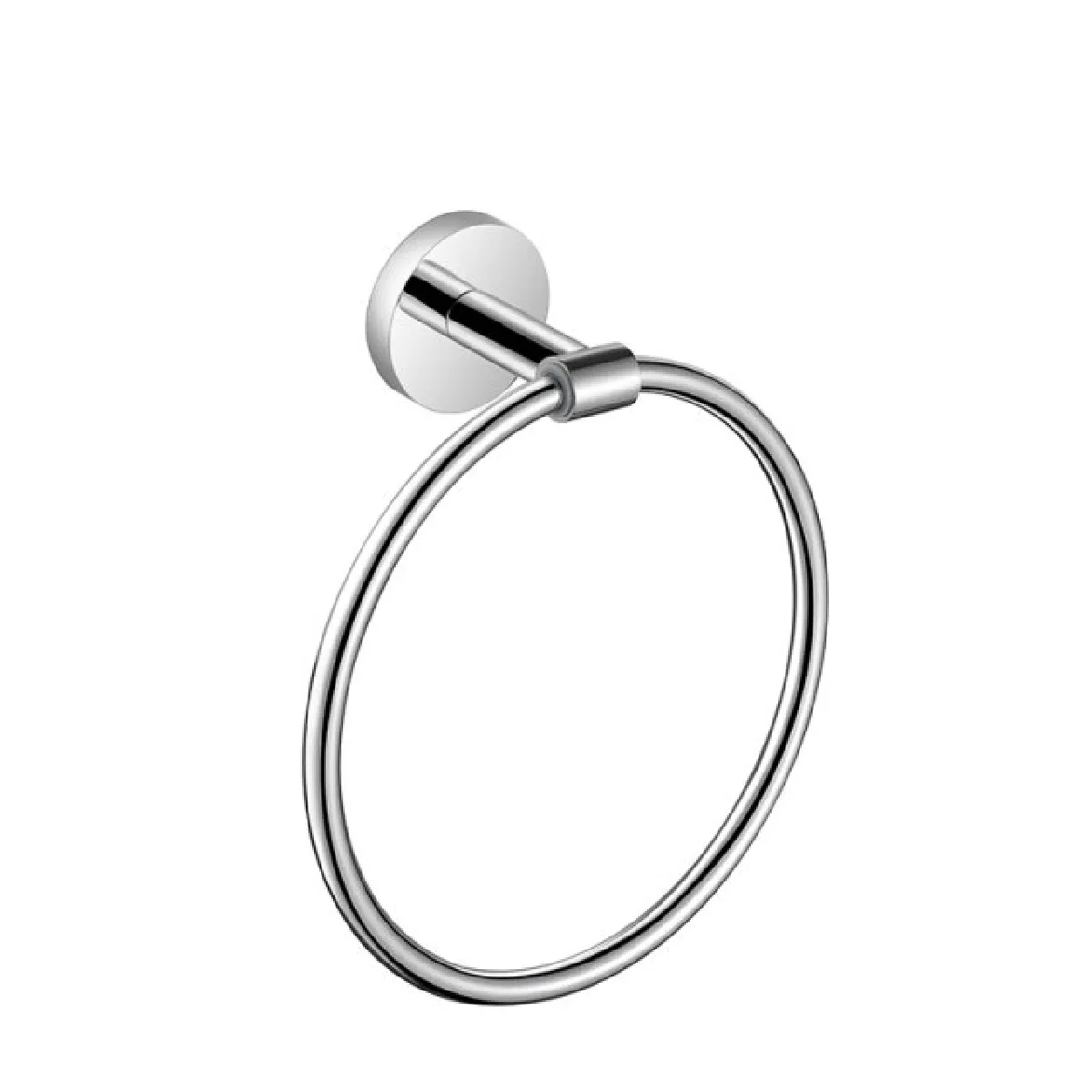 Universal Bague de serviette inox - Noir