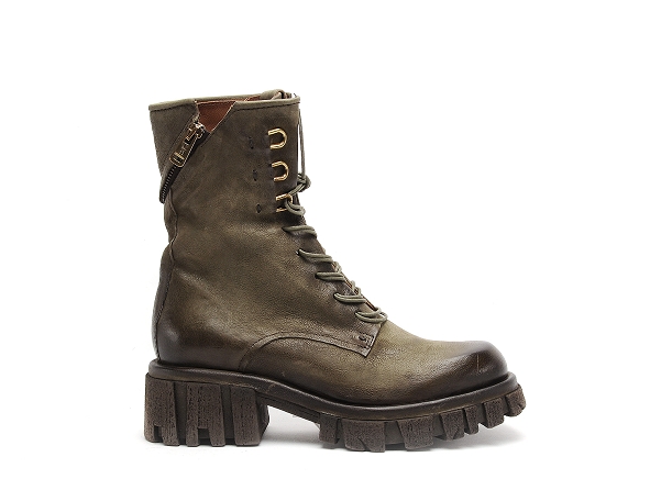 As98 air step boots bottine plates femme a82205 vert