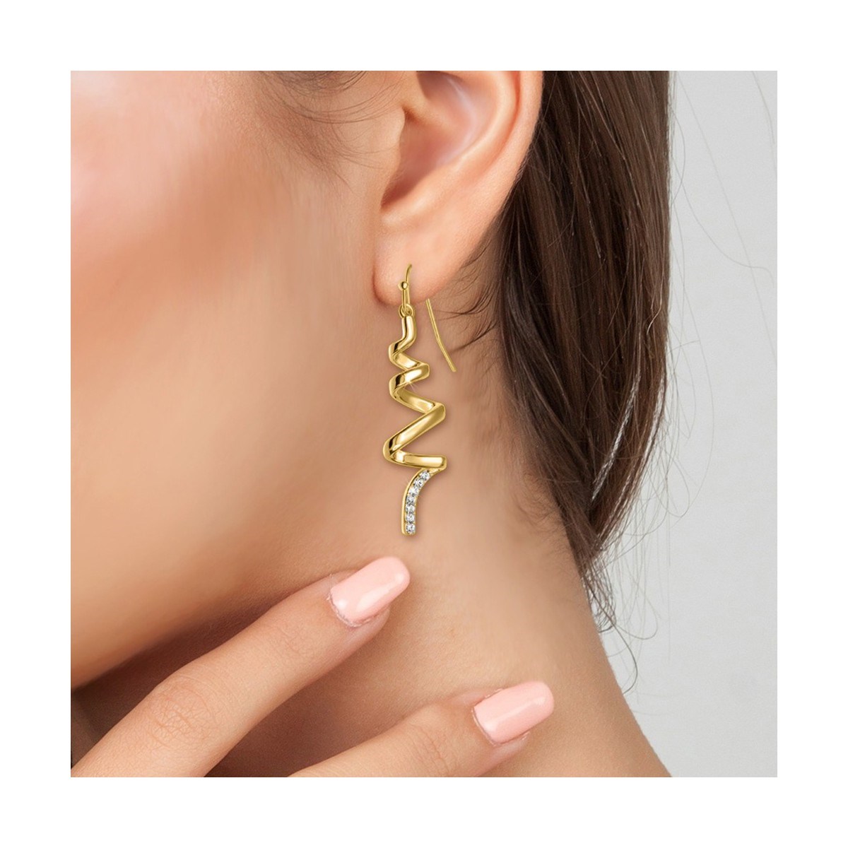 Boucles d'oreilles SC Bohème ornées de Cristaux scintillants