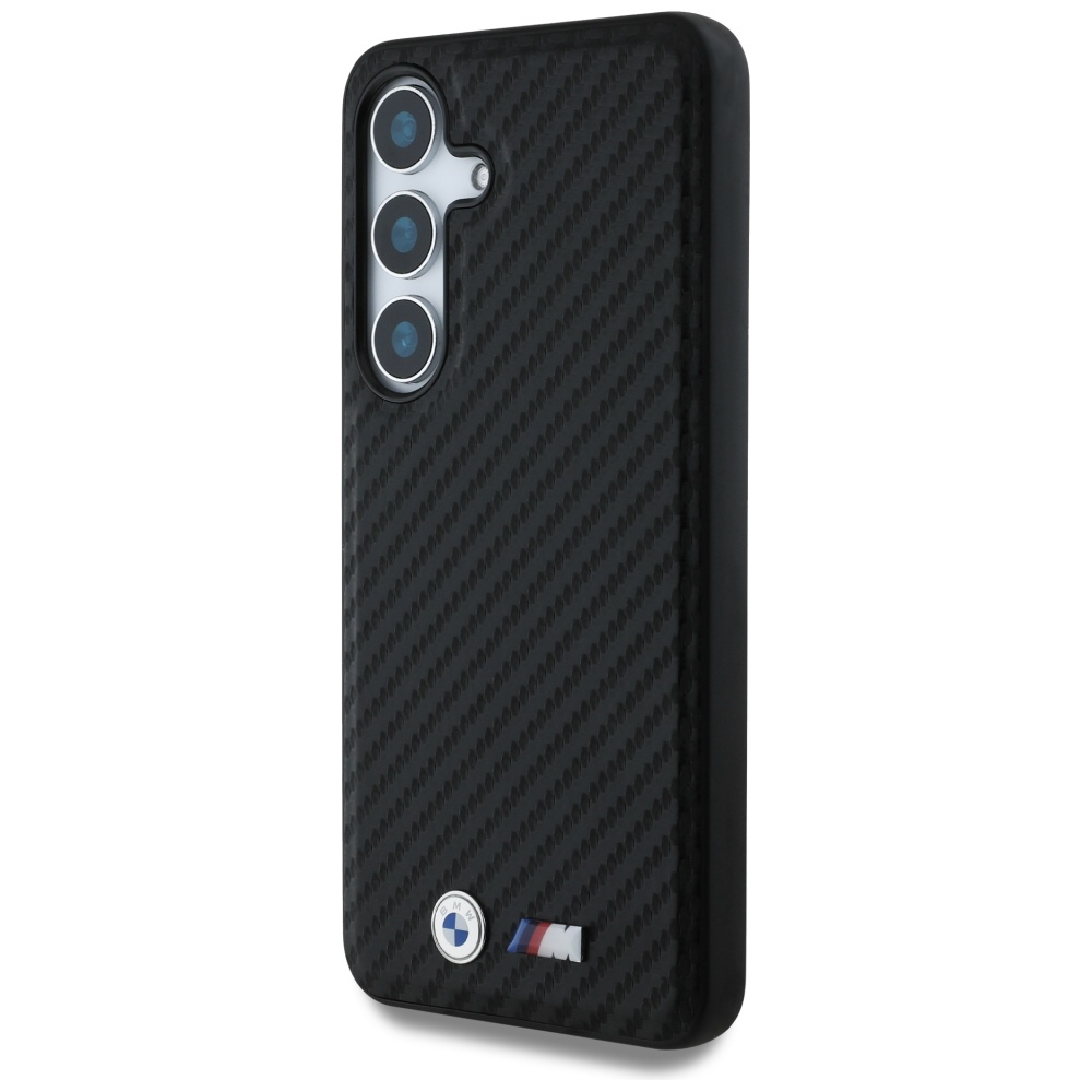 Samsung Galaxy S25 Hardcase Hülle Carbon MagSafe-Modul (BMHMS25S24PUCILK) - Schwarz
