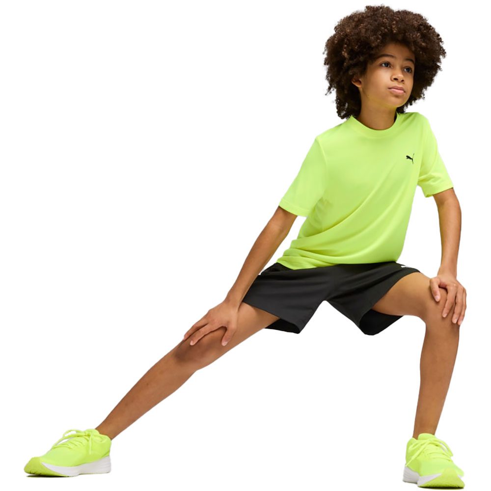 Puma Tad ESS T-Shirt Kinder yellow alert