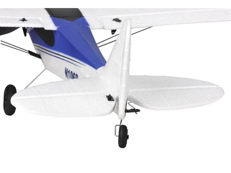 TOP-RC Trainer Mini Cub 450 mm, Blau, RTF Kleines 4-Kanal RC-Flugzeug mit Gyro