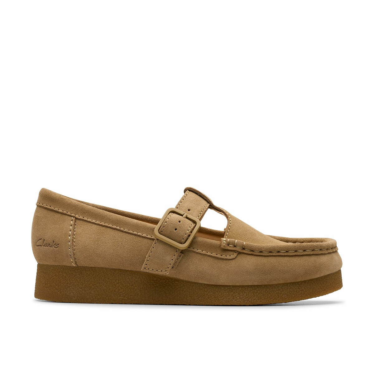CLARKS<br>Salas de couro camurça Wallabee