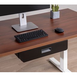 Tiroir de bureau sous table, noir
