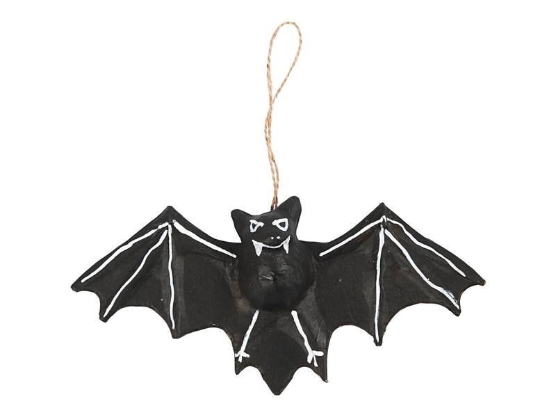 Creativ Company Pappartikel 3.5 x 10 x 22 cm Fledermaus Halloween-Figur