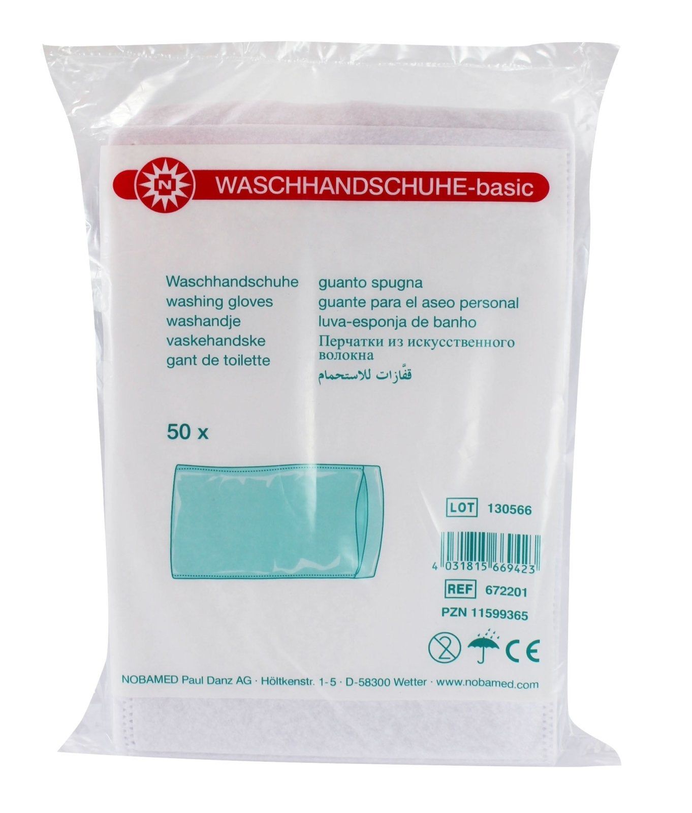 Noba Waschhandschuhe basic