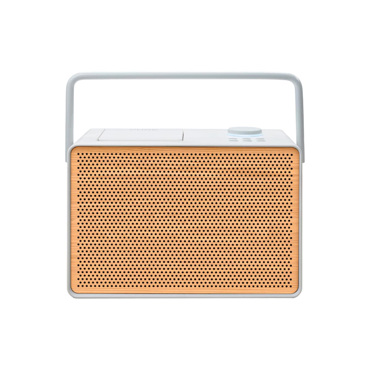 Pure Evoke Play Wood Edition digitalradio (hvit)
