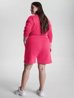 Shorts de moletom com logo Curve Relaxed Terry