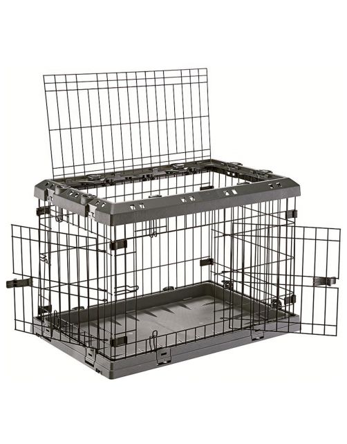 Ferplast Superior Hondenbench Grijs - Bench