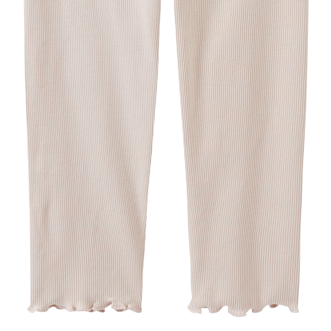 Topolino Mädchen Capri-Leggings mit Rippstruktur creme