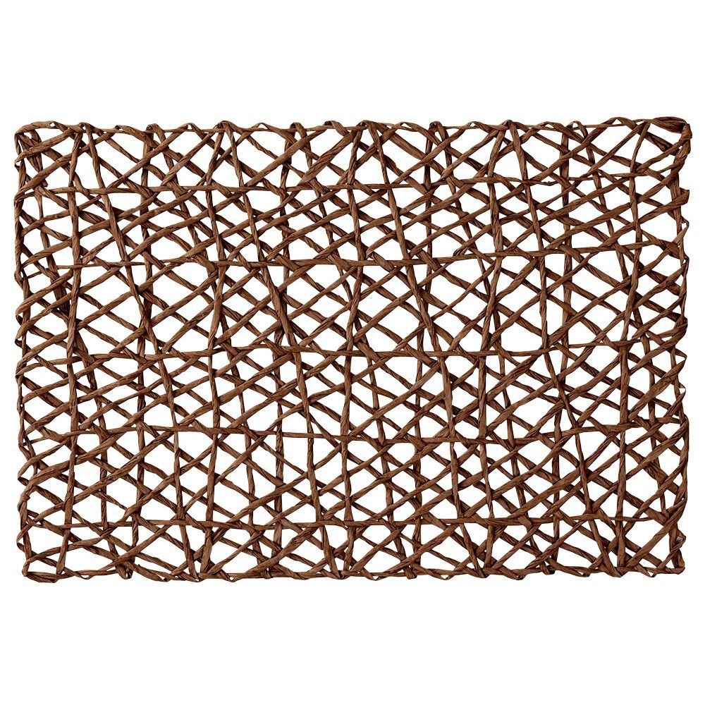 Set de table design filaire marron 45x30 cm