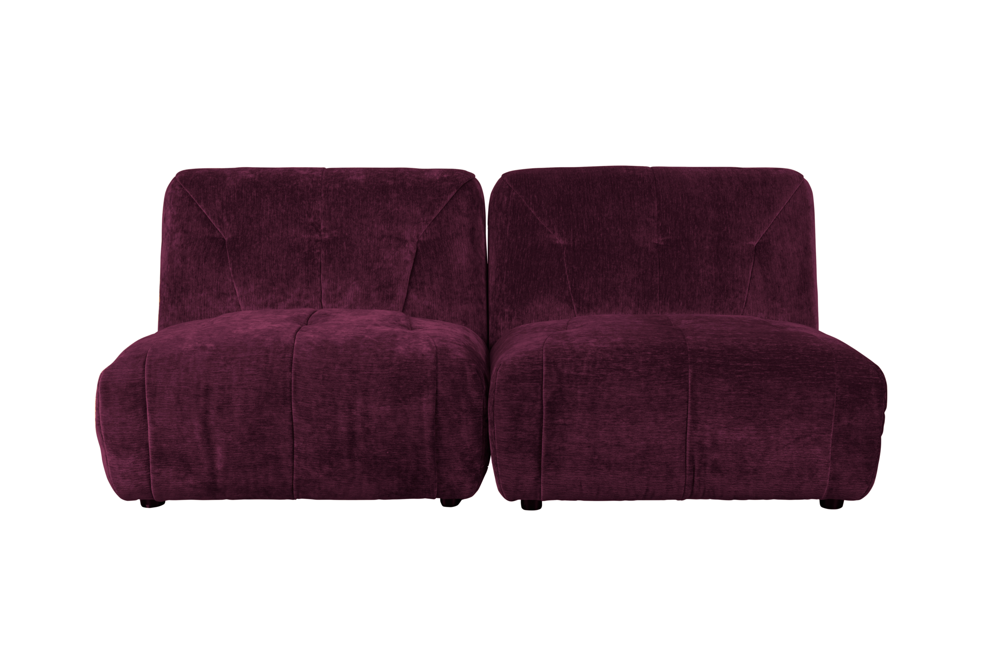 Sofa Giada 2-Seater Plum