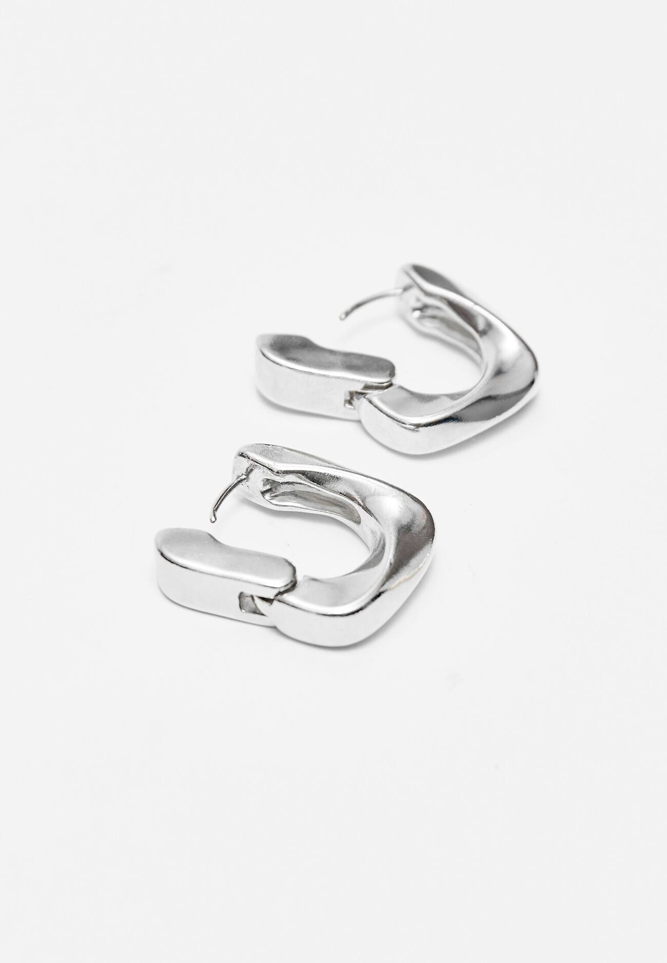 Conjunto de 4 brincos bicolores