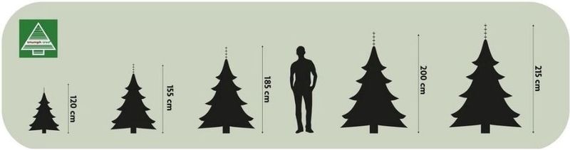 Triumph Tree - Tuscan - Kunstkerstboom - 215 cm - Grote kerstboom