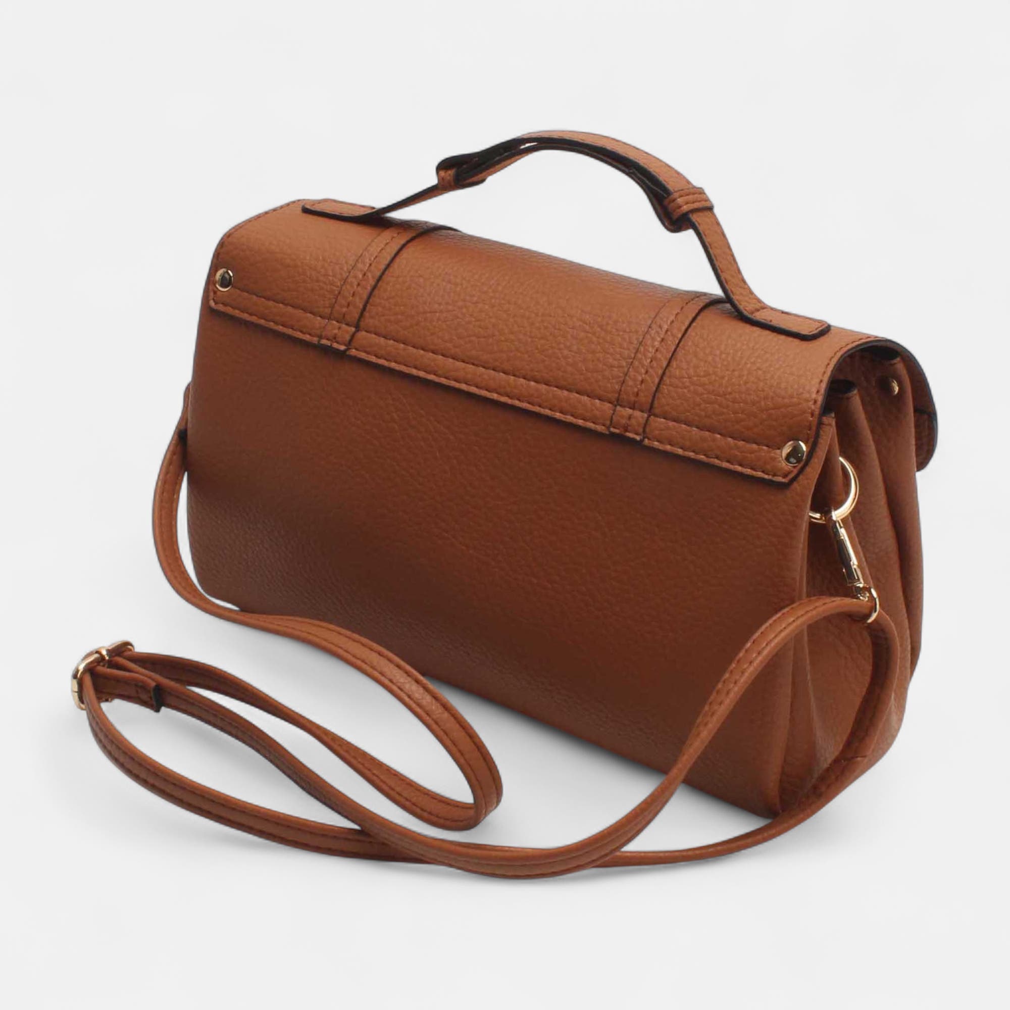 Sac bandoulière camel