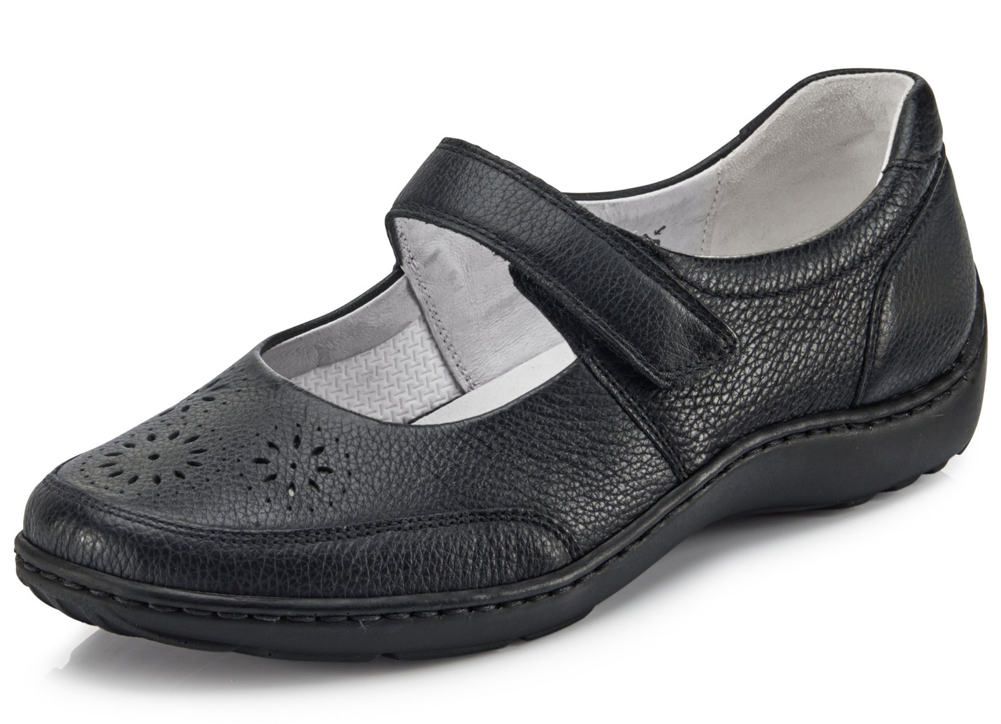 Waldläufer Slipper mit luftiger Perforation