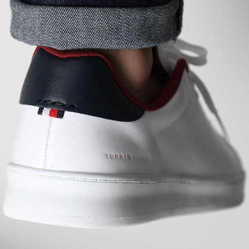 Baskets Court Sneaker Leather Cup 4483 Rwb