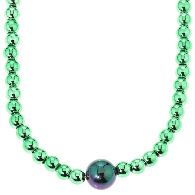 Glamour-Collier, Muschelkernperle, Magnet, ca. 50 cm
